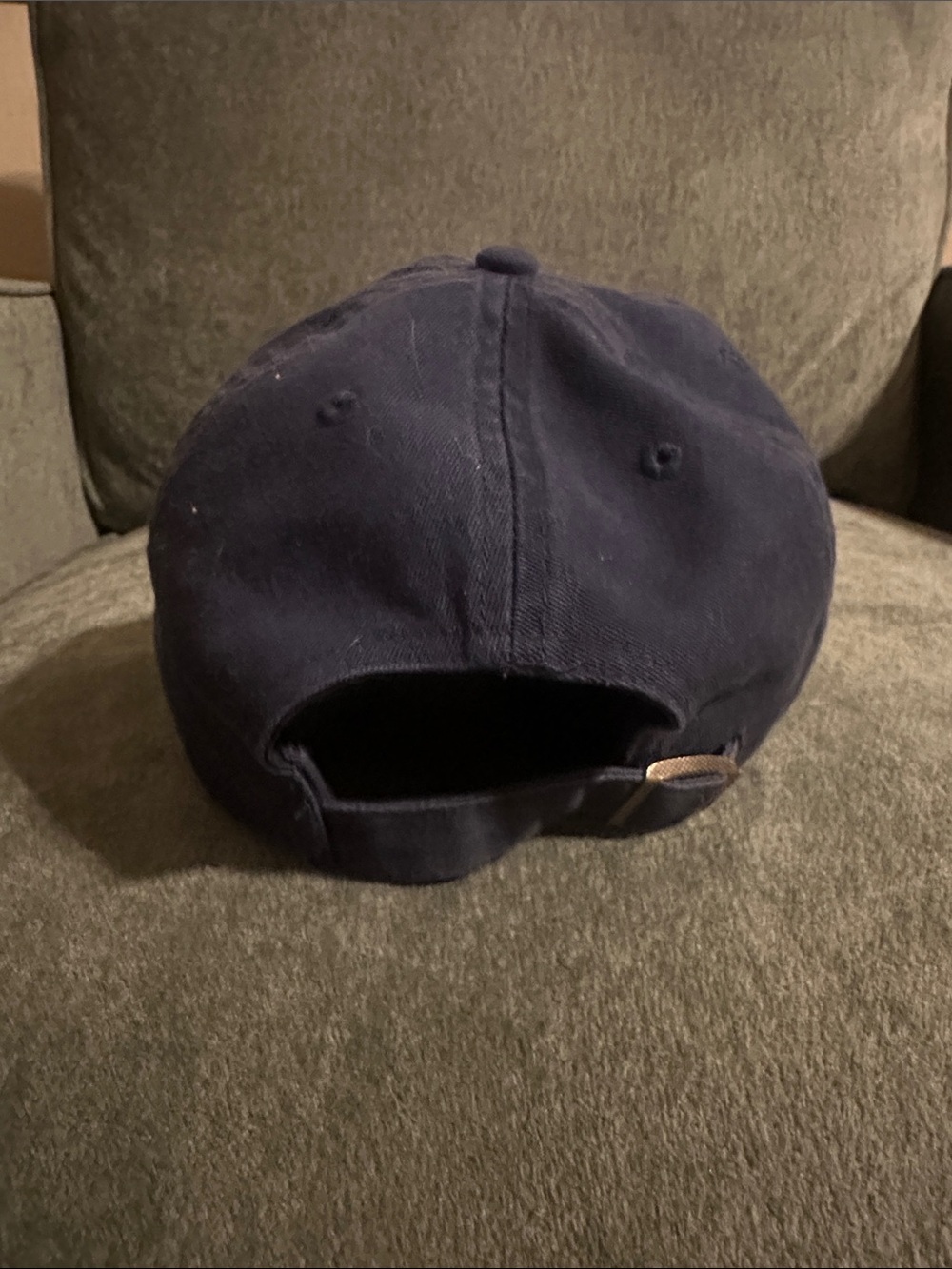 Navy 'Pels' Embroidered Baseball Cap - Picture 2 of 5